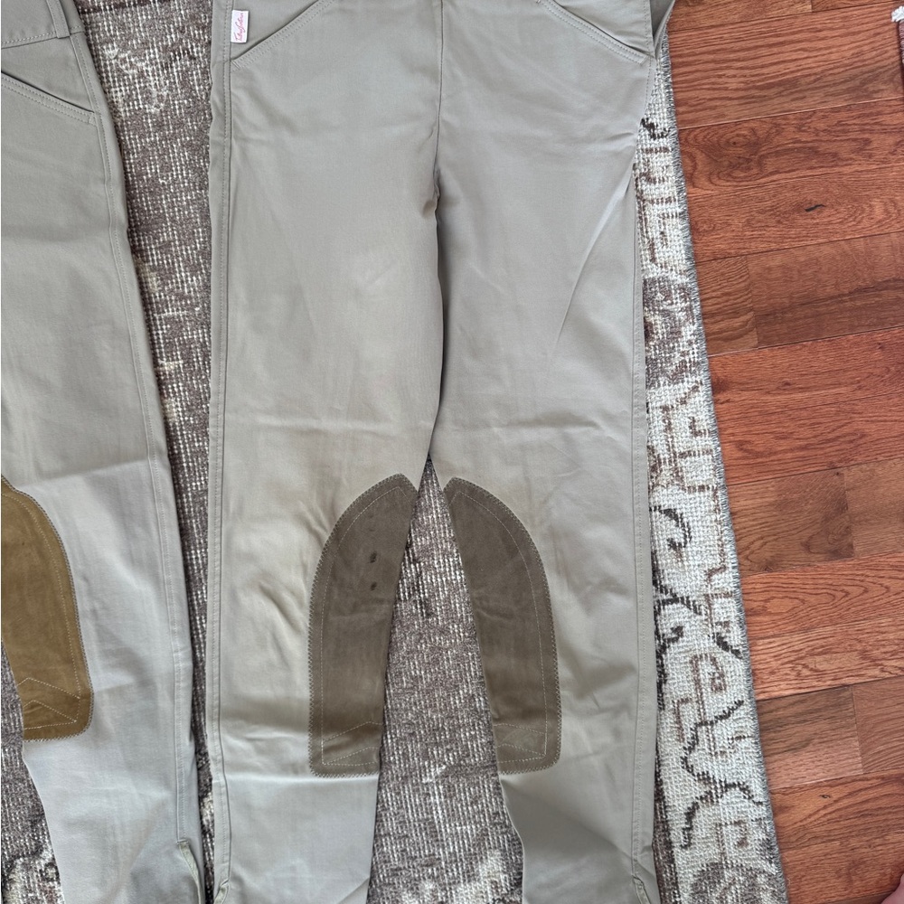 Beige Equestrian Riding Pants tailored sportman size 26